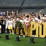 تتويج الزمالك ببطولة الدوري المصري