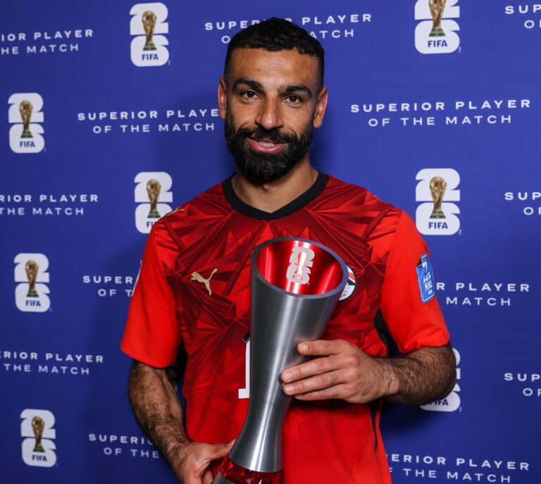 محمد صلاح لاعب منتخب مصر