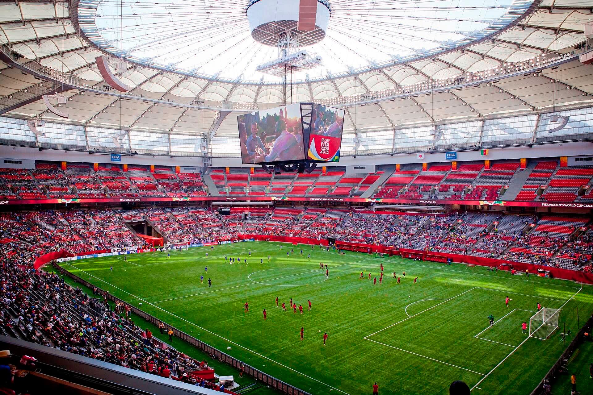 ملعب “BC Place” في فانكوفر يستعد لاحتضان مواجهة مصر ونيوزيلندا في كأس العالم 2026