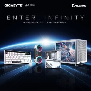 شركة GIGABYTE تكشف عن منظومة متكاملة من المنتجات الجديدة تحت شعار “ENTER INFINITY” خلال COMPUTEX 2026