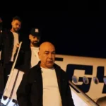 بعثة منتخب مصر أثناء الوصول إلي أمريكا
