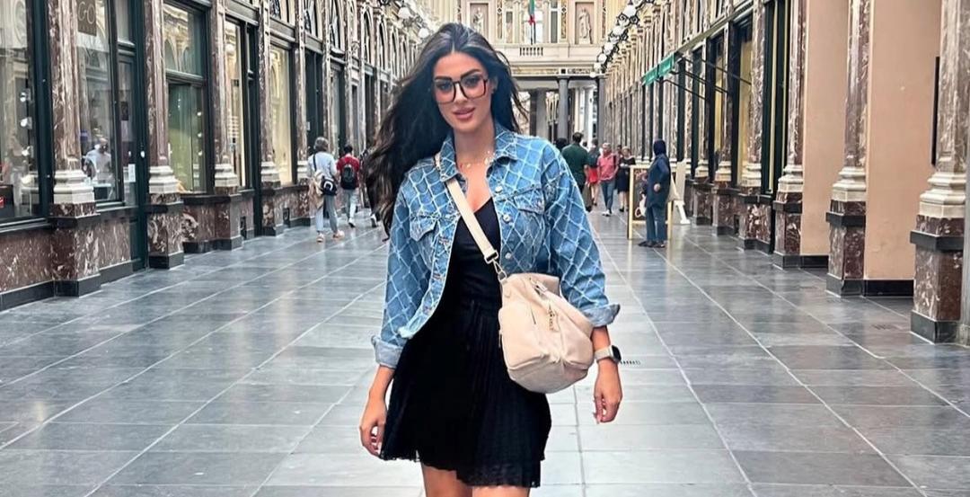 ميرنا نور الدين تتألق بإطلالة جينز أنيقة..صورة