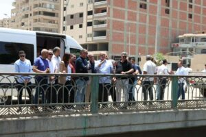 جولة تفقدية لمحافظ الجيزة بطريق المريوطية لمتابعة أعمال التطوير بين كوبرى المنشية وكرداسة