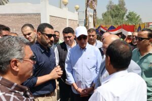 محافظ الجيزة: الدولة تولي اهتمامًا كبيرًا بمشروعات الصرف الصحي