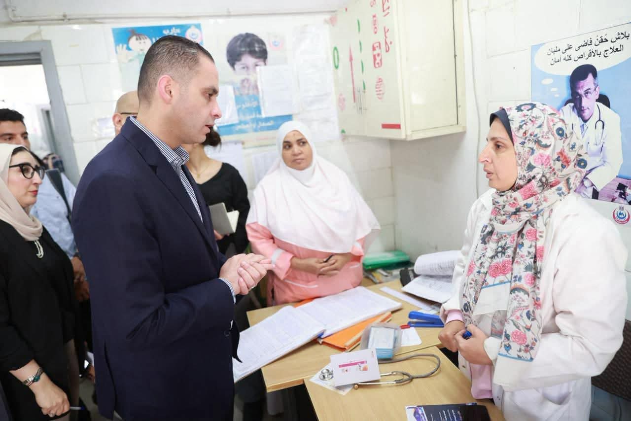 جولة تفقدية لنائب وزير الصحة داخل المنشأت الطبية بالإسكندرية