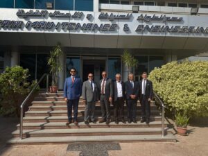 شركة مصر للطيران للصيانة والأعمال الفنية تستقبل وفداً رفيع المستوى من شركة الاتحاد الهندسية Etihad Engineering الإماراتية