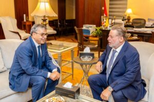 محافظ البنك المركزي المصري يبحث مع نظيره التونسي أوجه التعاون المشترك