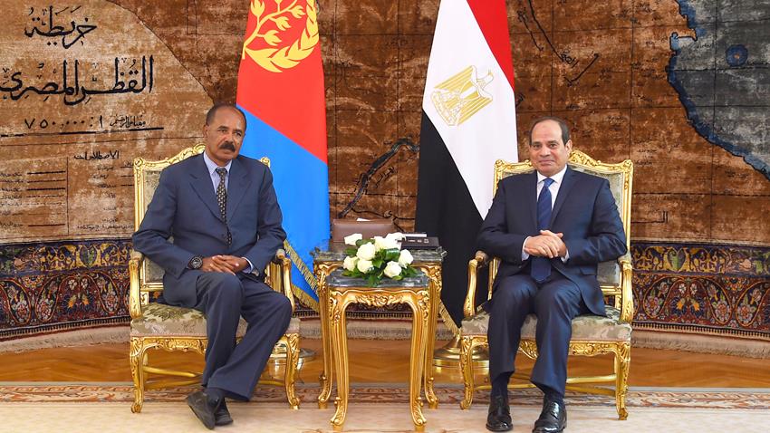 السيسي يستقبل رئيس دولة إريتريا اليوم