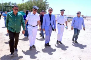 إزالة تعدٍ على 60 فدان أملاك الدولة بمركز المنشاة في سوهاج