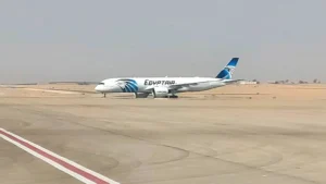 وصول الطائرة الرابعة من طراز A350-900.. خطوة جديدة في مسار تحديث أسطول مصر للطيران