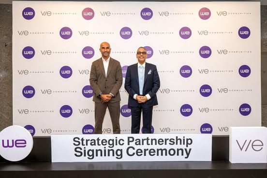 VIE Communities توقع مذكرة تفاهم مع WE لتطوير البنية التحتية الرقمية لمشروعاتها