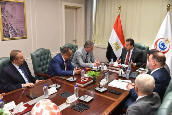 أبرز توصيات اجتماع وزير الصحة بشركتي DIAGAST وThink Pro لنقل تكنولوجيا التصنيع إلى مصر