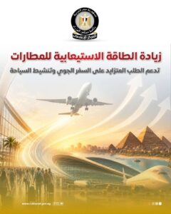 إشادات عالمية بالمطارات المصرية وقدرتها على تلبية الطلب العالمي المتزايد على السفر