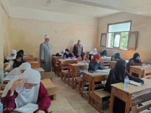هدوء وانضباط في امتحان الكيمياء للثانوية الأزهرية بسوهاج ومتابعة ميدانية مكثفة للجان