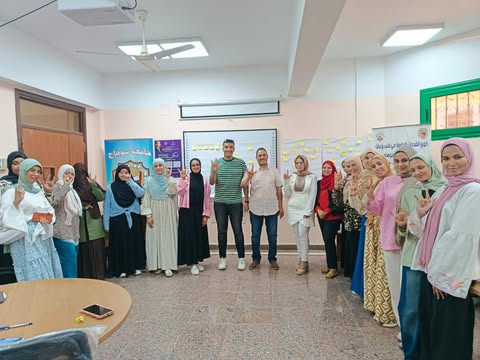 جامعة سوهاج تنظم ورشًا تدريبية لإعداد رفقاء داعمين للطلاب ذوي الإعاقة