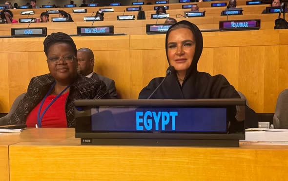 سحر نصر تستعرض جهود مصر لتمكين المرأة خلال لقاءات (UNDP) وهيئة الأمم المتحدة للمرأة