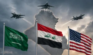 رداً على هجمات المسيّرات.. واشنطن والرياض تستهدفان مواقع الحشد الشعبي بالعراق
