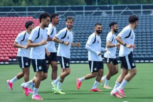 محمد صلاح يقود هجوم منتخب مصر أمام الارجنتين