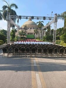 مباراة مصر والأرجنتين.. شاشات عملاقة داخل الجامعات لمؤازرة المنتخب الوطني