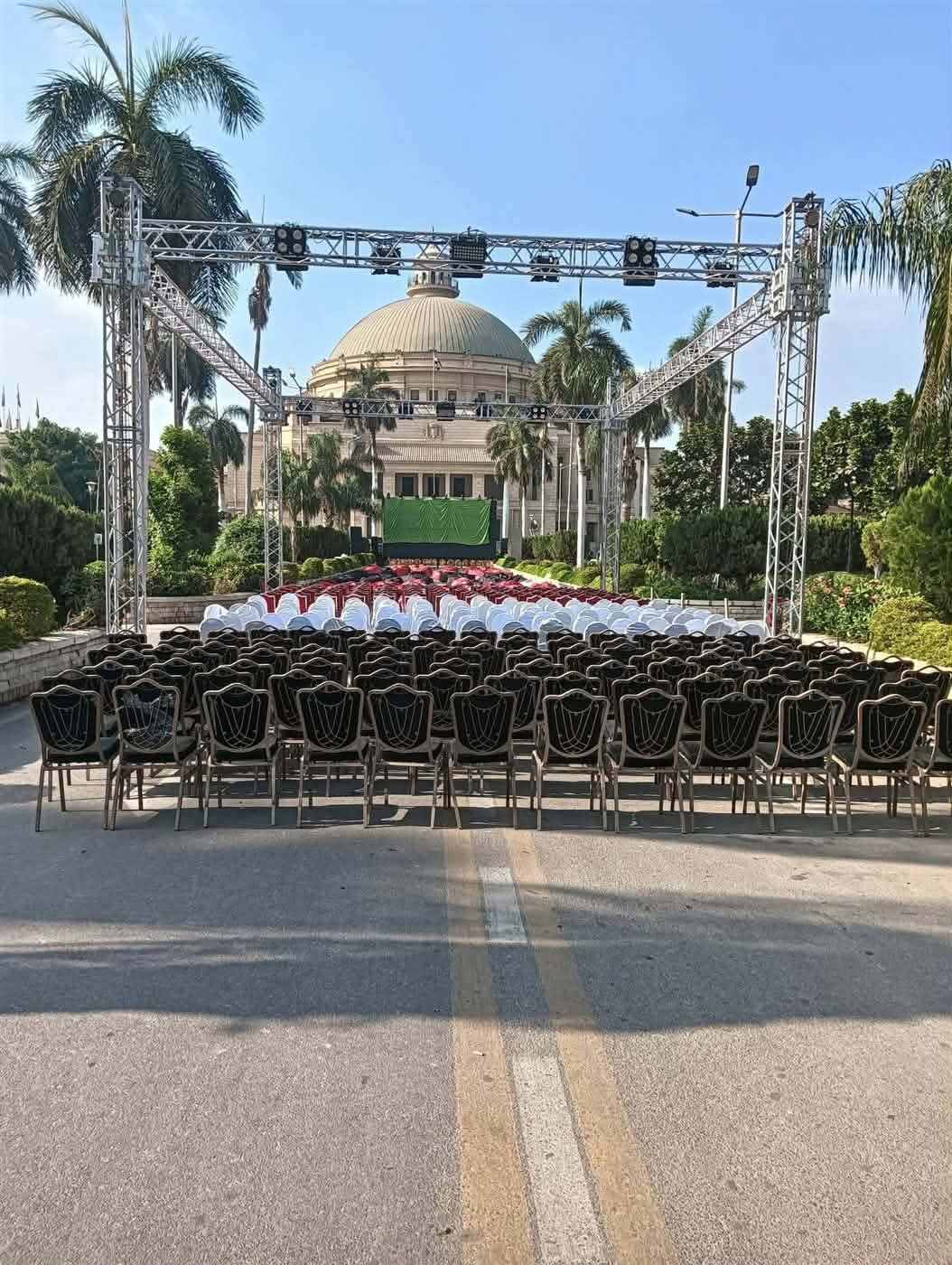 مباراة مصر والأرجنتين.. شاشات عملاقة داخل الجامعات لمؤازرة المنتخب الوطني