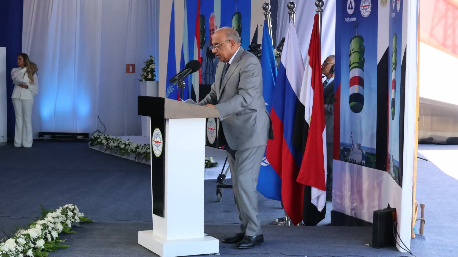 ليخاتشيف: تشغيل الأعمال بالتوازي في المفاعلات الأربعة بالضبعة سابقة عالمية في مشروعات الطاقة النووية
