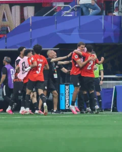 منتخب مصر يتقدم على الأرجنتين بهدف في الشوط الأول 