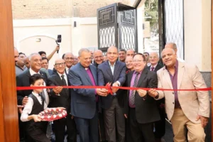 محافظ المنيا يشارك في افتتاح الكنيسة الإنجيلية بأرض سلطان