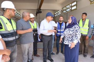 بتكلفة 55 مليون جنيه.. محافظ المنيا يتابع التجهيزات النهائية لمحطة مياه الأشمونين