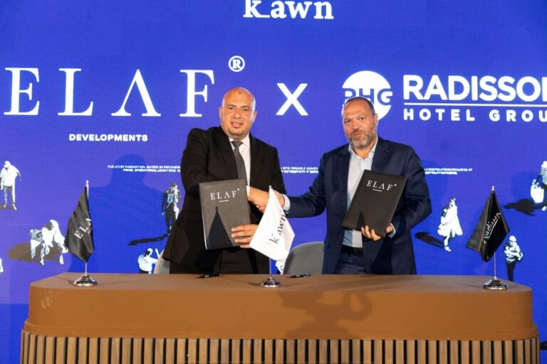 «Elaf Developments» توقع شراكات استراتيجية مع «JLL» و«Radisson» للتواجد لأول مرة في غرب القاهرة بمشروع «Kawn»