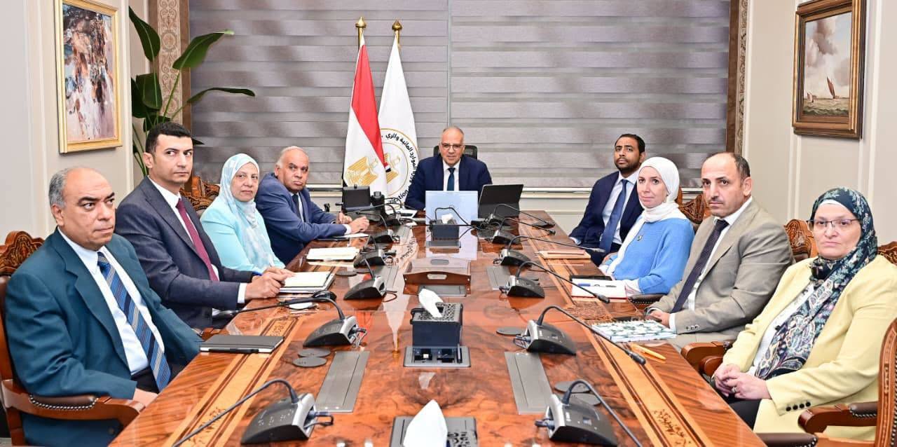 وزير الري يتابع تنفيذ برنامج إدارة مياه دلتا النيل بالتعاون مع الوكالة الألمانية