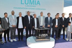 «بصمة صنعت الأساس».. دبي مصر تدشّن حجر الأساس لأحد أهم مشروعاتها بالعاصمة الإدارية «Lumia Lagoons»