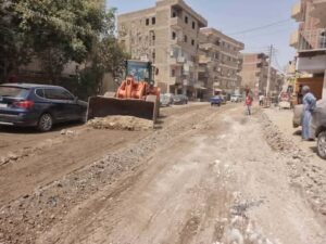 محافظ الجيزة: توسعة وتحسين كفاءة الطرق بالحوامدية والبدرشين ومنشأة القناطر