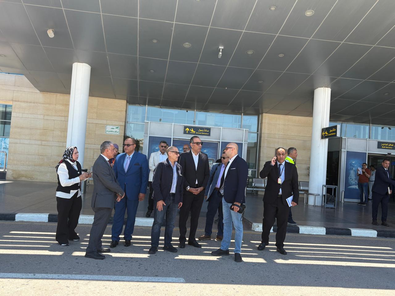 اللجنة العليا للتفتيش الأمني والبيئي تواصل جولاتها الميدانية لمتابعة جاهزية التشغيل ومشروعات التطوير بمطاري الإسكندرية والعلمين الدوليين