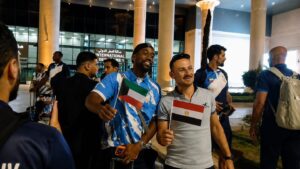مطار سفنكس الدولي يوفر تجربة سفر متكاملة لبعثة نادي اليرموك الكويتي
